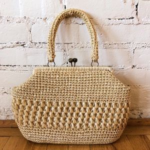 Vintage Woven Clutch of Your Dreams